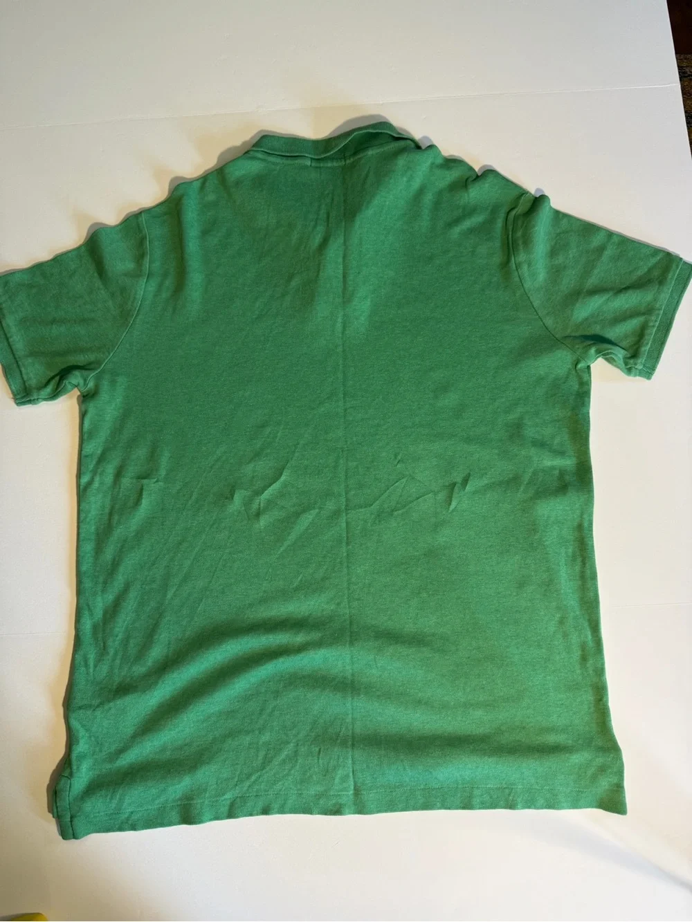 Ralph Lauren Green Short-Sleeve Polo with Navy Pony